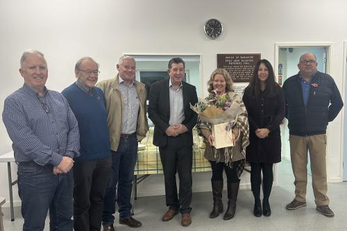 Presentation to the Parish Clerk